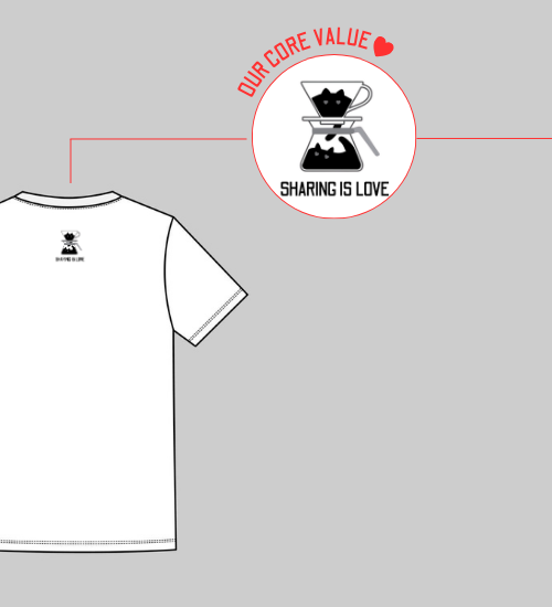 Sharing is love T-shirt