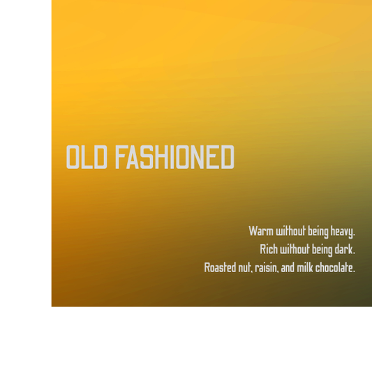 Old Fashioned